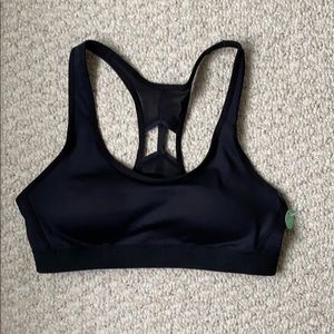 Champion Black Sports Bra (brand new!)